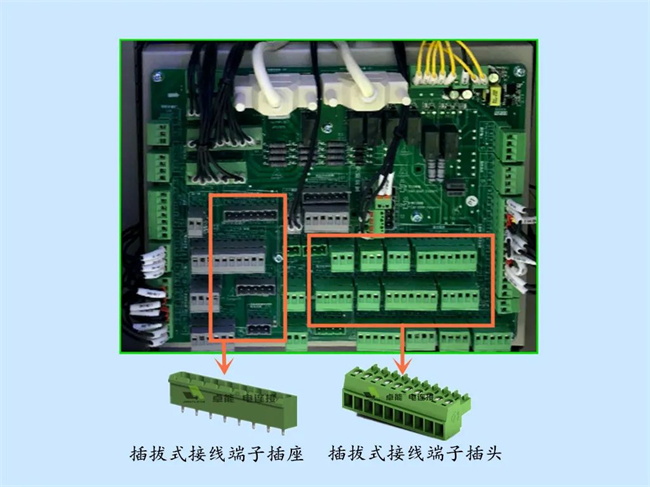 電梯控製櫃接線端子實例
