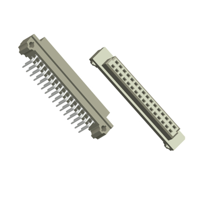 DIN41612結構Q/2-雙排短反型J0927係列-母連接器